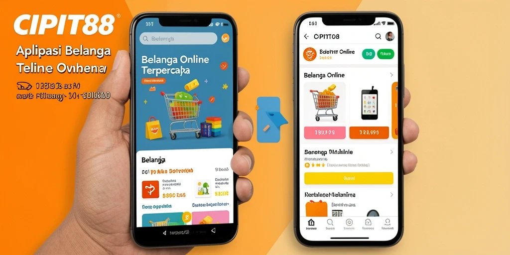 Tampilan antarmuka aplikasi CIPIT88 yang menarik dan mudah digunakan.