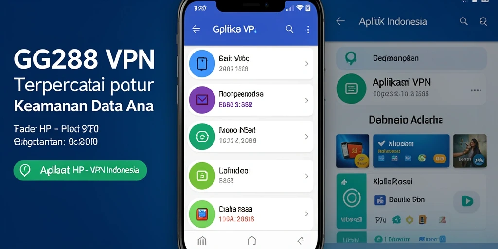 Tampilan antarmuka aplikasi GG288 yang sederhana dan fungsional.