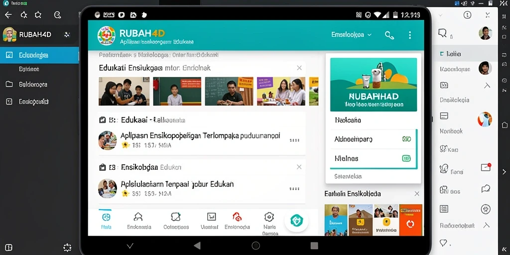 Tampilan antarmuka RUBAH4D yang menarik dan informatif.