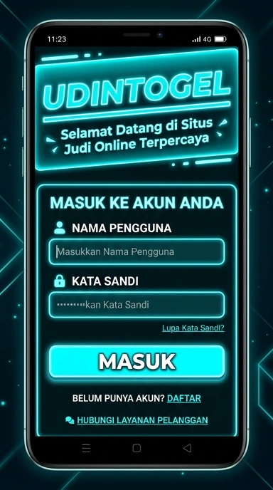 Panduan Masuk Akun udintogel untuk Pengguna Android